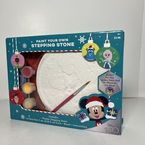 Paint Your Own Stepping Stone Disney 100 Princesses Craft Kit Ages 6 and Up